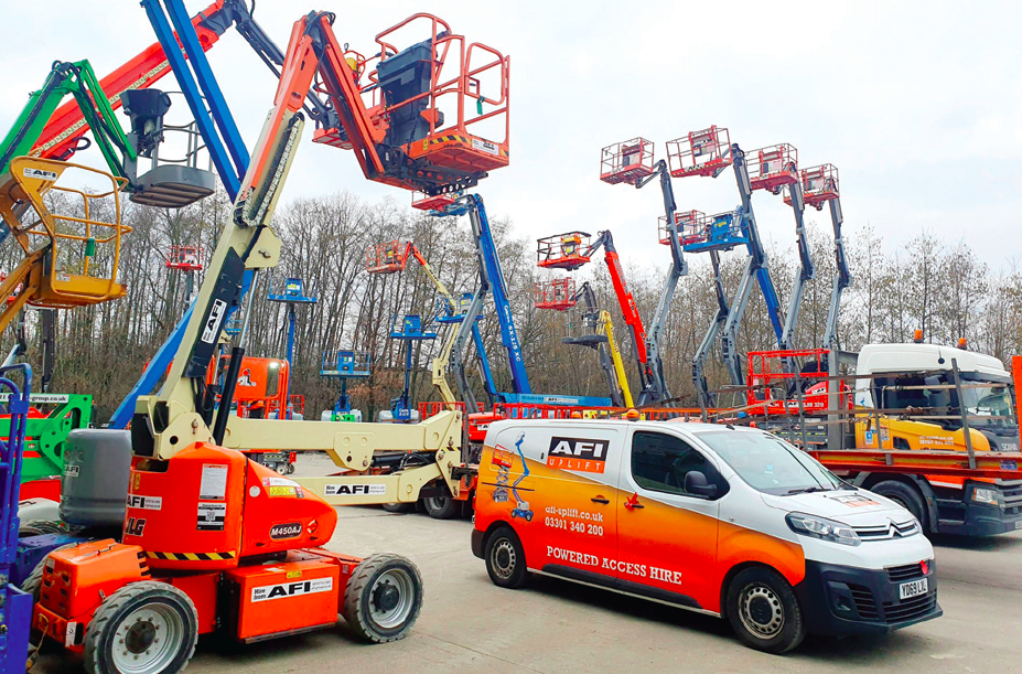 Company AFI Rentals - Powered Access Hire, Sales & Training. Description and contact information.